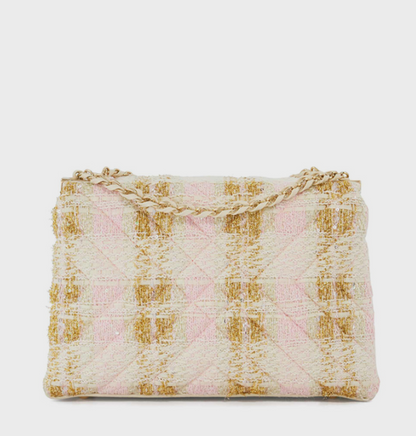 Dune London  REGENT Patterned Flap Shoulder Bag