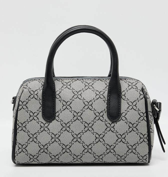 Nine West  OLIVE Monogram Patterned Satchel Bag