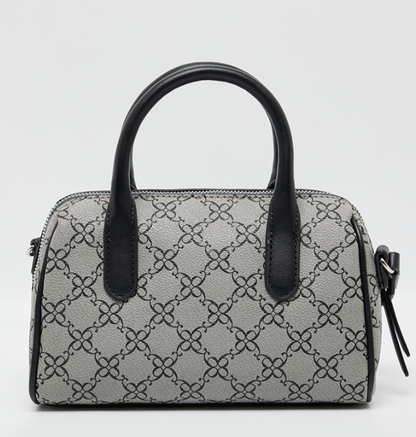 Nine West  OLIVE Monogram Patterned Satchel Bag