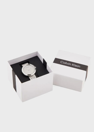 CALVIN KLEIN Analogue Watch with Steel Bracelet