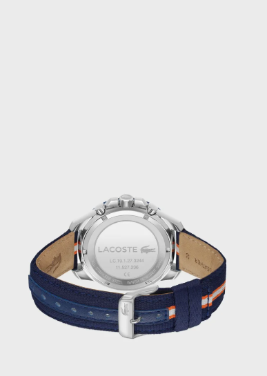 LACOSTE Analogue Multifunction Quartz Watch with Nylon Strap
