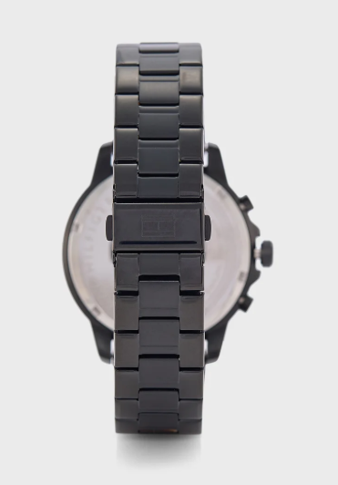 TOMMY HILFIGER Analogue Multifunction Watch with Steel Bracelet
