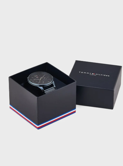 TOMMY HILFIGER Analogue Multifunction Watch with Steel Bracelet