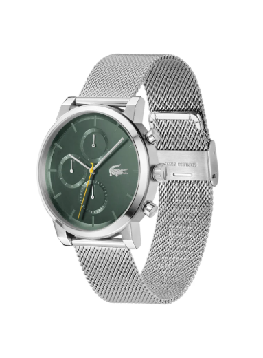 LACOSTE Analogue Multifunction Watch with Steel Bracelet