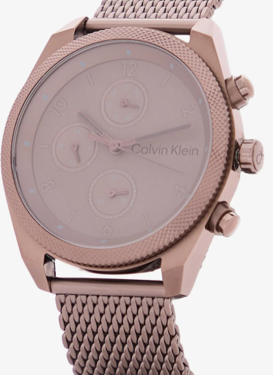 CALVIN KLEIN Analogue Multifunction Watch with Steel Bracelet