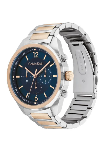 CALVIN KLEIN Analogue Watch with Steel Bracelet