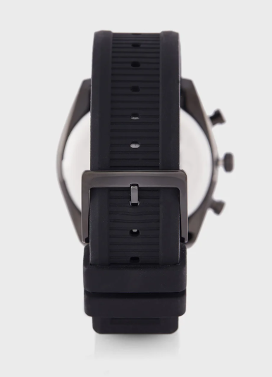 CALVIN KLEIN Analogue Watch with Silicone Bracelet