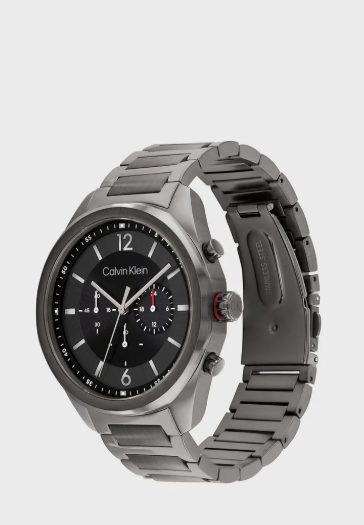 CALVIN KLEIN Analogue Watch with Steel Bracelet