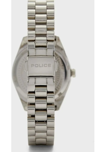 POLICE Share & Earn Uloya Blue Dial Silver Stainless Steel Analog Watch for Women 42mm