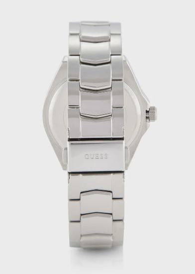 GUESS Share & Earn Ritzy Steel Strap Analog Watch