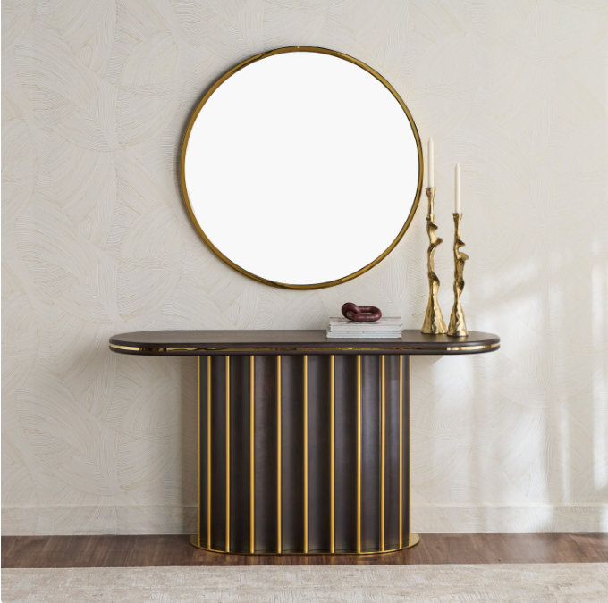 Telier Console Table with Mirror