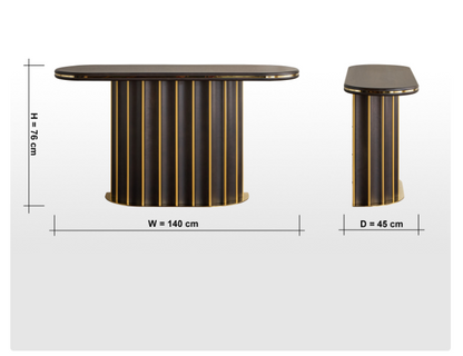 Telier Console Table with Mirror