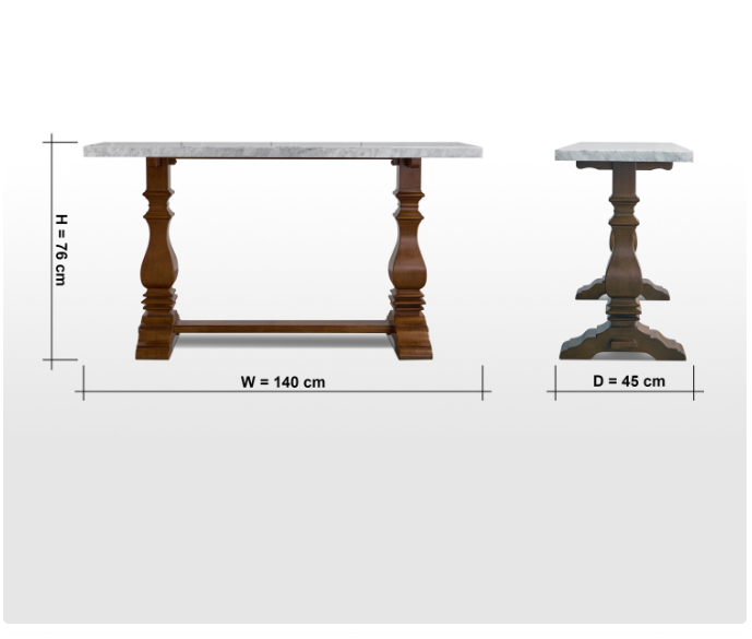 Ictor Console Table with Mirror