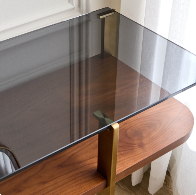 Nley  Console Table with Mirror