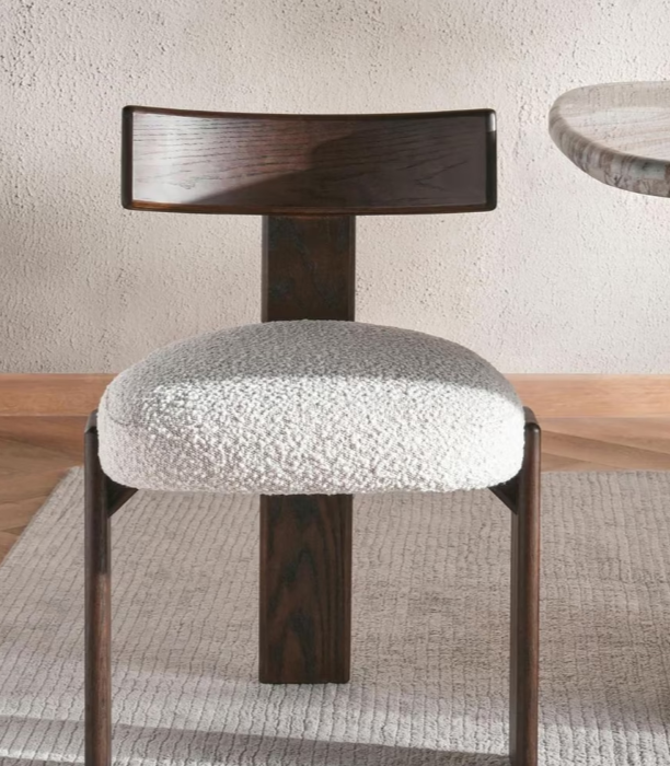 Rudy 1+8 marble dining set with terra chairs package - natural brown