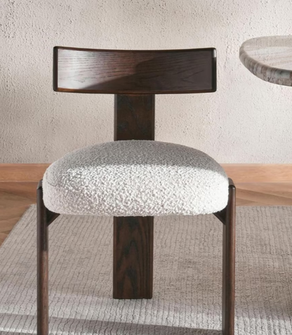 Rudy 1+8 marble dining set with terra chairs package - natural brown