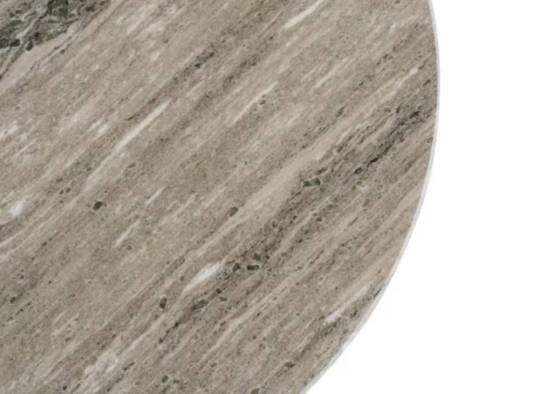 Rugaris new coffee table marble - white brown ~ brown