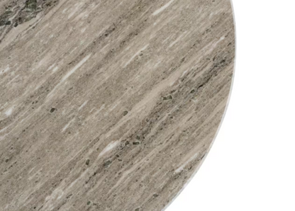 Rugaris new coffee table marble - white brown ~ brown