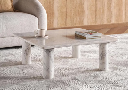 Venor coffee table marble - natural