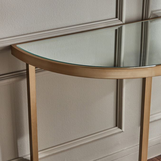 Eneto Console Table with Mirror