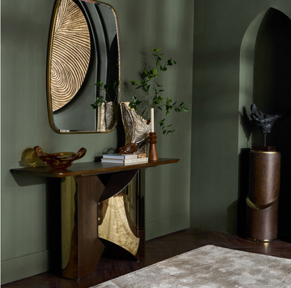 Exus Console Table with Mirror