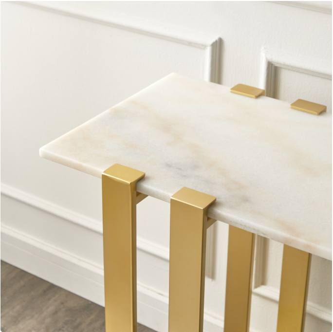 Tlee Console Table with Mirror