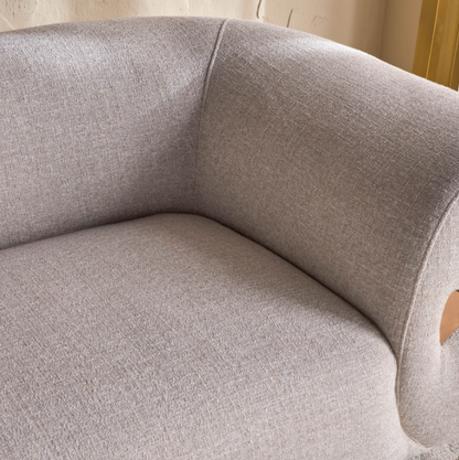 Ella 3-Seater Fabric Sofa