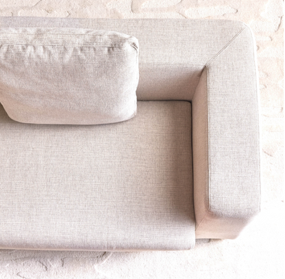 Rell 3-Seater Fabric Sofa