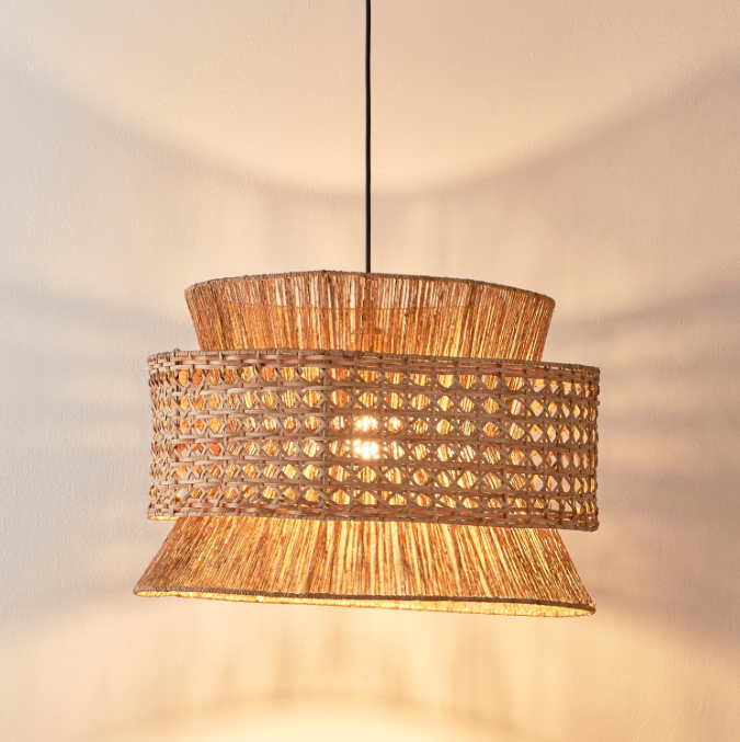 Mix and Match Jute Ceiling Lamp Shade - 33 cm
