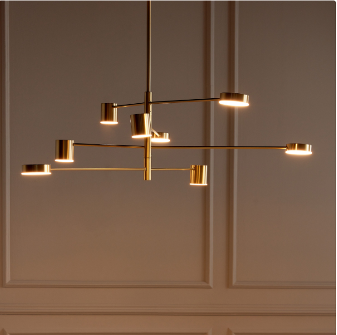 Lica 8-Light Metal Pendant Lamp