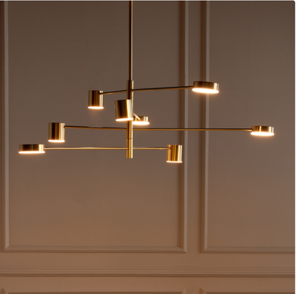 Lica 8-Light Metal Pendant Lamp