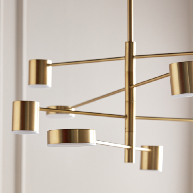 Lica 8-Light Metal Pendant Lamp