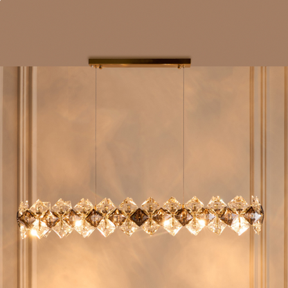 6-Lights Crystal Chandelier