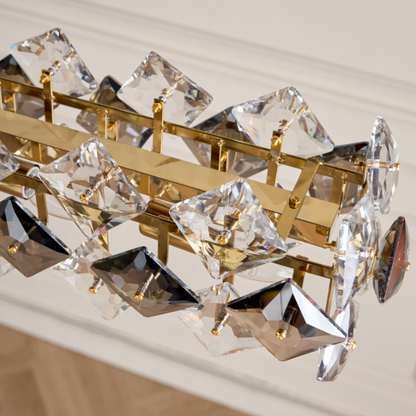 6-Lights Crystal Chandelier