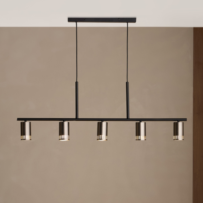 5-Lights Metal Pendant Lamp