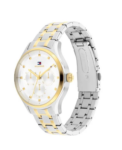 TOMMY HILFIGER Analogue Multifunction Watch with Steel Bracelet