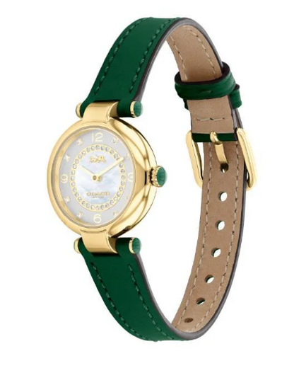 COACH Analogue Quartz Movement Watch Leather Strap