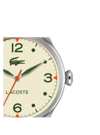 LACOSTE Lisbon Analogue Watch with Steel Bracelet - 2011400