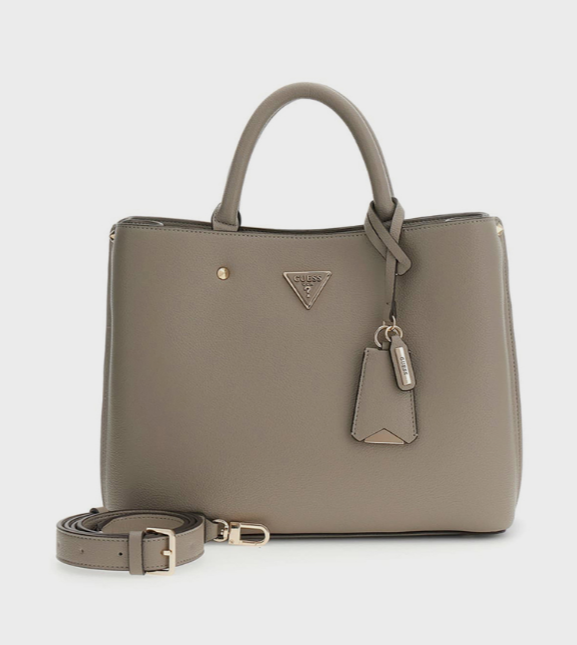 Guess MERIDIAN II Textured Girlfriend Satchel Bag