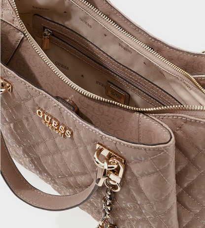 Guess ISEMAY Quilted Satchel Bag