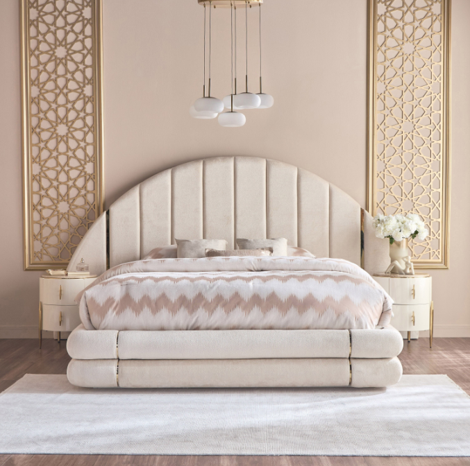 Mira King Bed - 180x200 cm