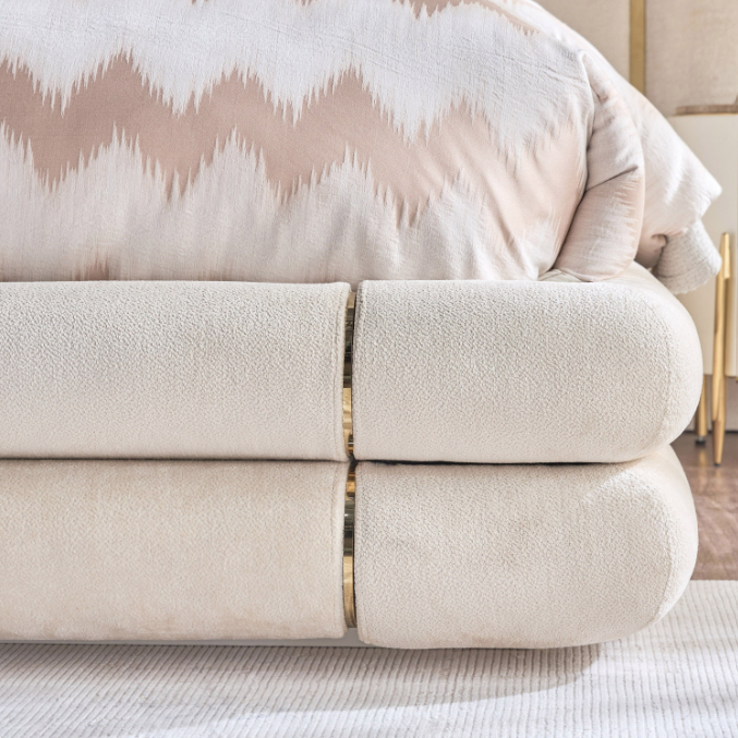 Mira King Bed - 180x200 cm