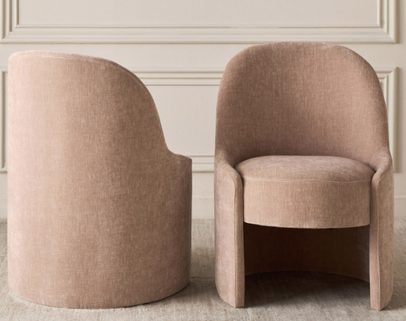 milia Fabric Dining Chair