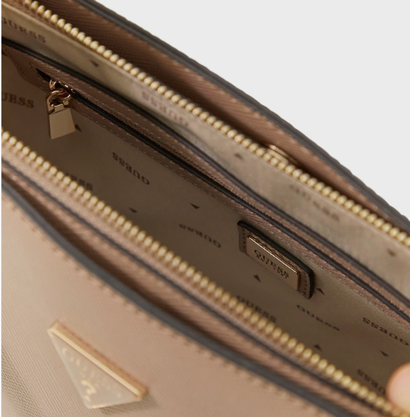 Guess SERENOVA Textured Girlfriend Satchel Bag