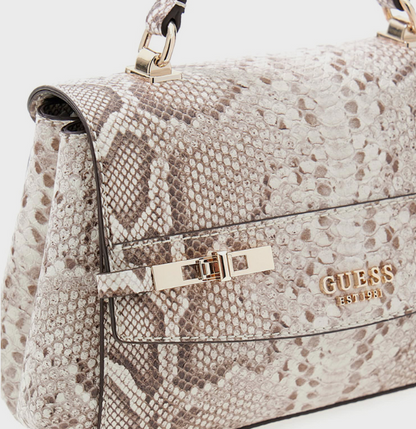 Guess MELINDA Snakeskin Satchel Bag