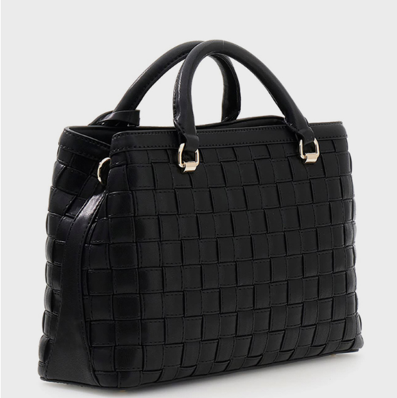 Guess SANDY Braided Girlfriend Satchel Bag
