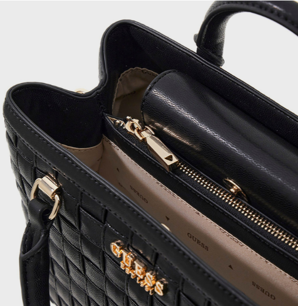 Guess SANDY Braided Girlfriend Satchel Bag