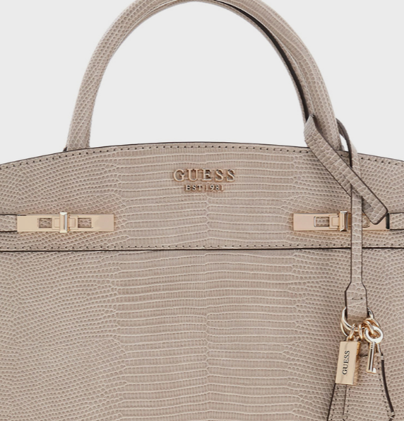 Guess MELINDA Textured Satchel Bag