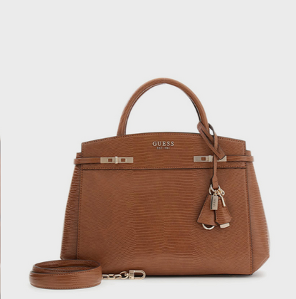 Guess MELINDA Textured Satchel Bag