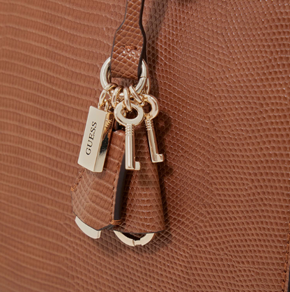 Guess MELINDA Textured Satchel Bag